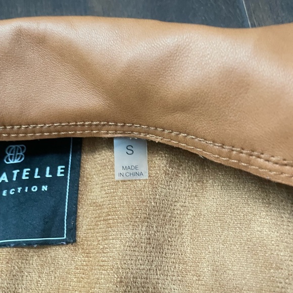 Begatelle faux leather women’s jacket - Picture 3 of 5